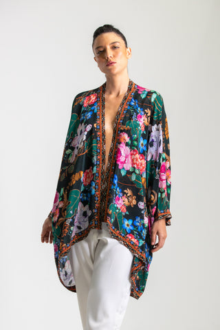 MIRAMARE GARDEN - KIMONO SHORT SHRUG