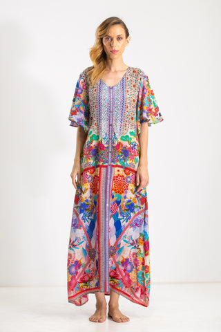BOBOLI GARDENIA - MAXI SUNDRESS DRESS
