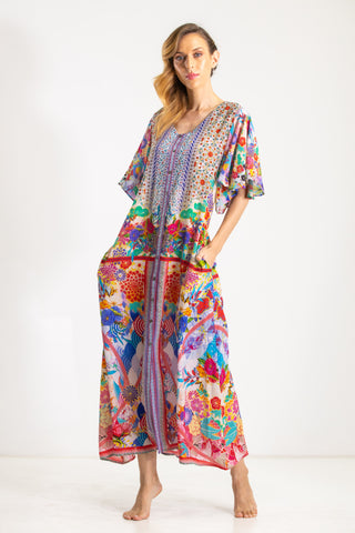 BOBOLI GARDENIA - MAXI SUNDRESS DRESS