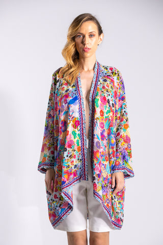 BOBOLI GARDENIA - KIMONO SHORT SHRUG