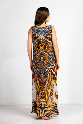 GOLDEN EAGEL - FLOWING MAXI DRESS
