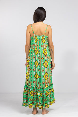 MELBOURNE - FRILL STRAP MAXI
