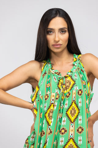 MELBOURNE - FRILL ARMHOLE MAXIDRESS