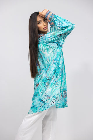 GOLDCOAST - PUFF SLEEVE DRESS