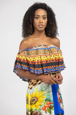 PERTH - FRILL NECK DRESS SHORT