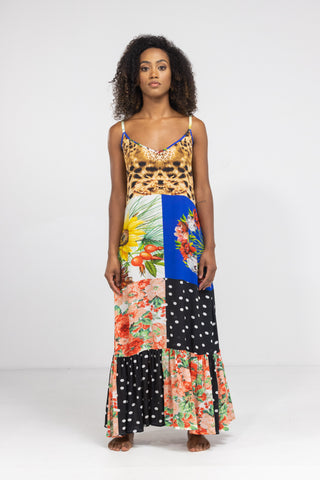 PERTH - FRILL STRAP MAXI