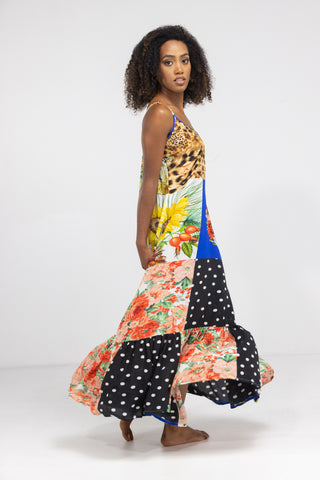 PERTH - FRILL STRAP MAXI
