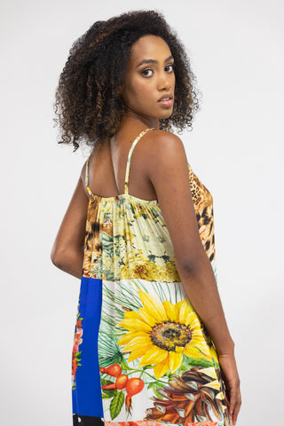 PERTH - FRILL STRAP MAXI