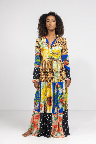PERTH - FRONT PLACKET MAXI DRESS