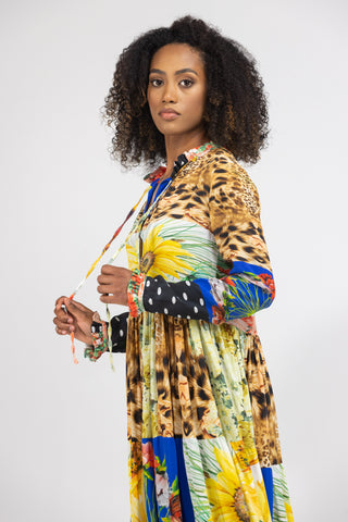 PERTH - FRONT PLACKET MAXI DRESS