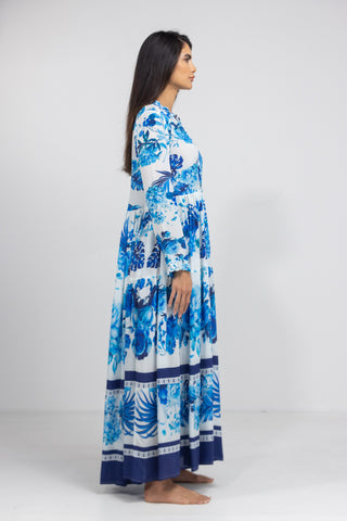 SYDNEY - FRONT PLACKET MAXI DRESS