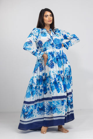 SYDNEY - FRONT PLACKET MAXI DRESS