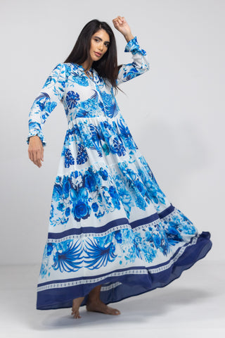 SYDNEY - FRONT PLACKET MAXI DRESS