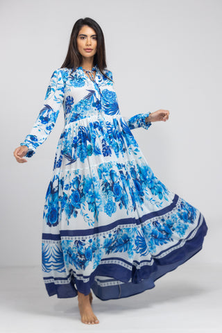 SYDNEY - FRONT PLACKET MAXI DRESS