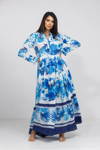 SYDNEY - FRONT PLACKET MAXI DRESS