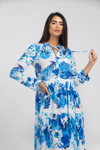 SYDNEY - FRONT PLACKET MAXI DRESS