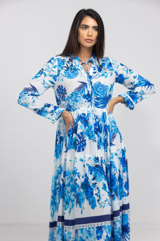SYDNEY - FRONT PLACKET MAXI DRESS