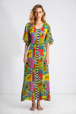 PANTHERA - MAXI SUNDRESS DRESS