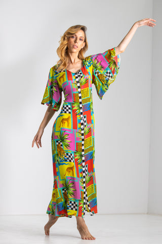PANTHERA - MAXI SUNDRESS DRESS