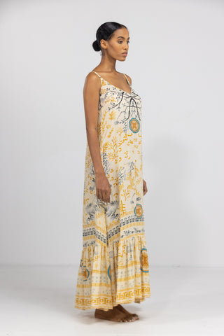BRISBANE - FRILL STRAP MAXI