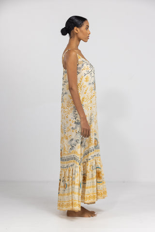 BRISBANE - FRILL STRAP MAXI