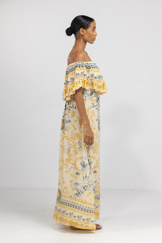 BRISBANE - FRILL NECK DRESS